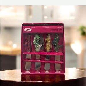 Boston Warehouse Fancy Feet Shoe Spreaders Set of 4 NIB High Heels Vintage BW